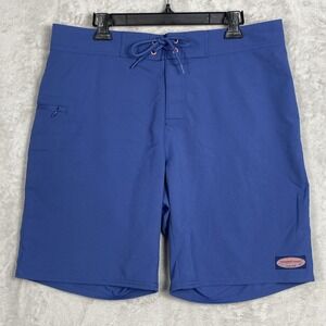 Vineyard Vines Shorts Mens Blue Board Shorts Swim Surf Casual Drawstring 36 37